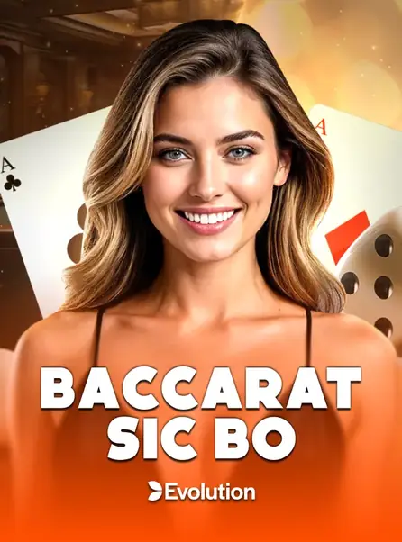 ป้ายเกมคาสิโนสดไฮโลถ่ายทอดสด EVLU Baccarat Sicbo